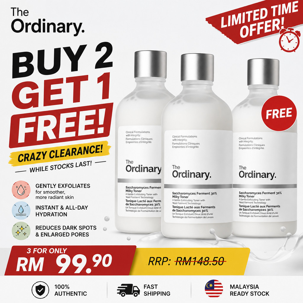 [The Ordinary] Saccharomyces Ferment 30% Milky Toner 100mL