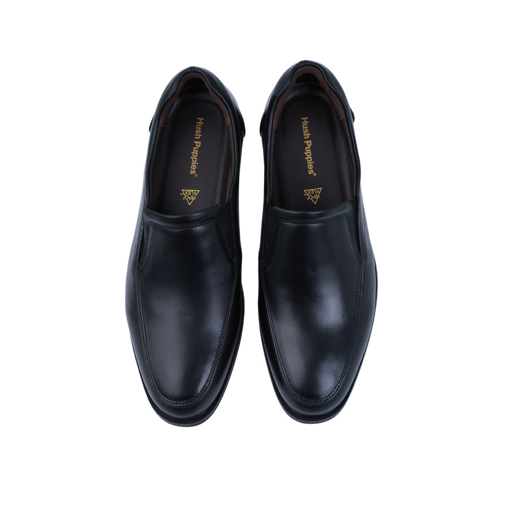 Hush Puppies حذاء رجالي رسمي جلد طبيعي HP 8HDFB4415A — أسود — صورة 3