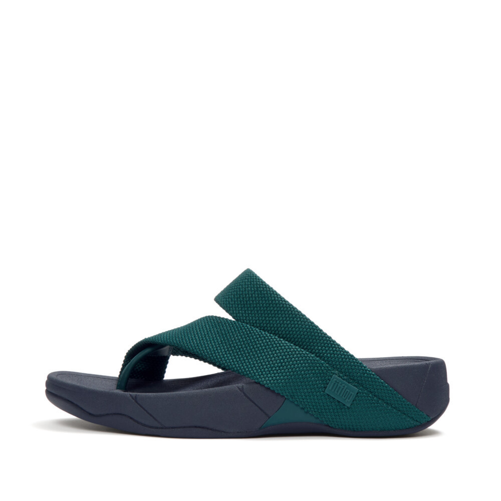FITFLOP شبشب إصبع رجالي Sling Weave — أزرق داكن