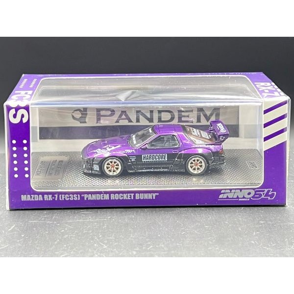 INNO64  MAZDA RX7 (FC3S) "PANDEM ROCKET BUNNY" Purple