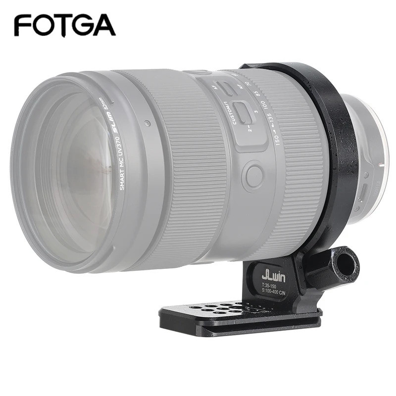 FOTGA ขาตั้งกล้อง Mount แหวนคออะแดปเตอร์เลนส์หมุนได้ Quick Release สําหรับ SIGMA 100-400 มม.F5-6. 3 