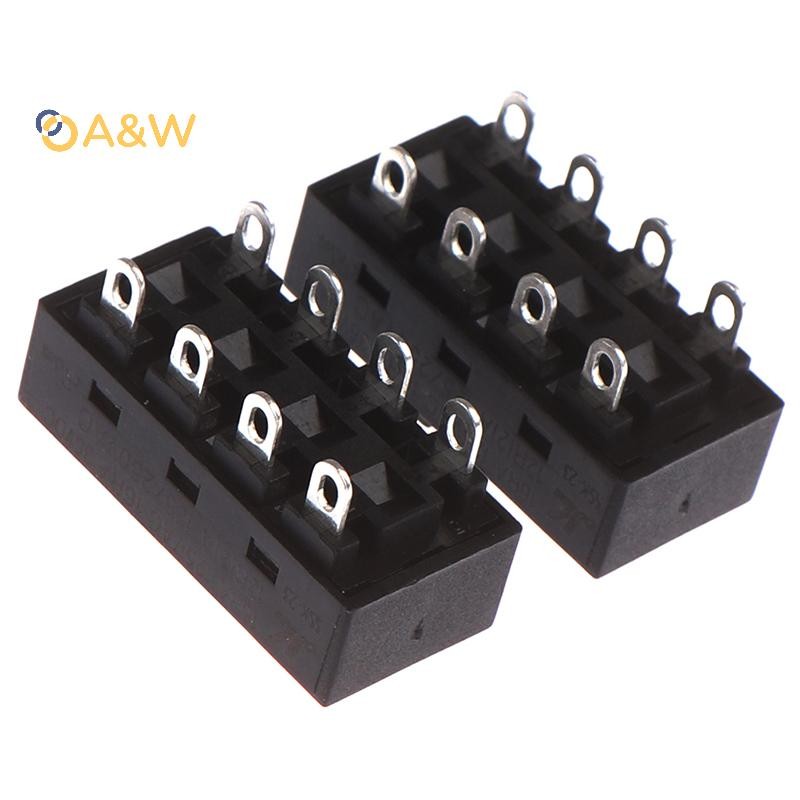 A&W 2pcs 12A 250V 3 ตําแหน่ง 8 Pin Toggle Slide Switch LQ-103H เครื่องเป่าผมสวิทช์ใหม่
