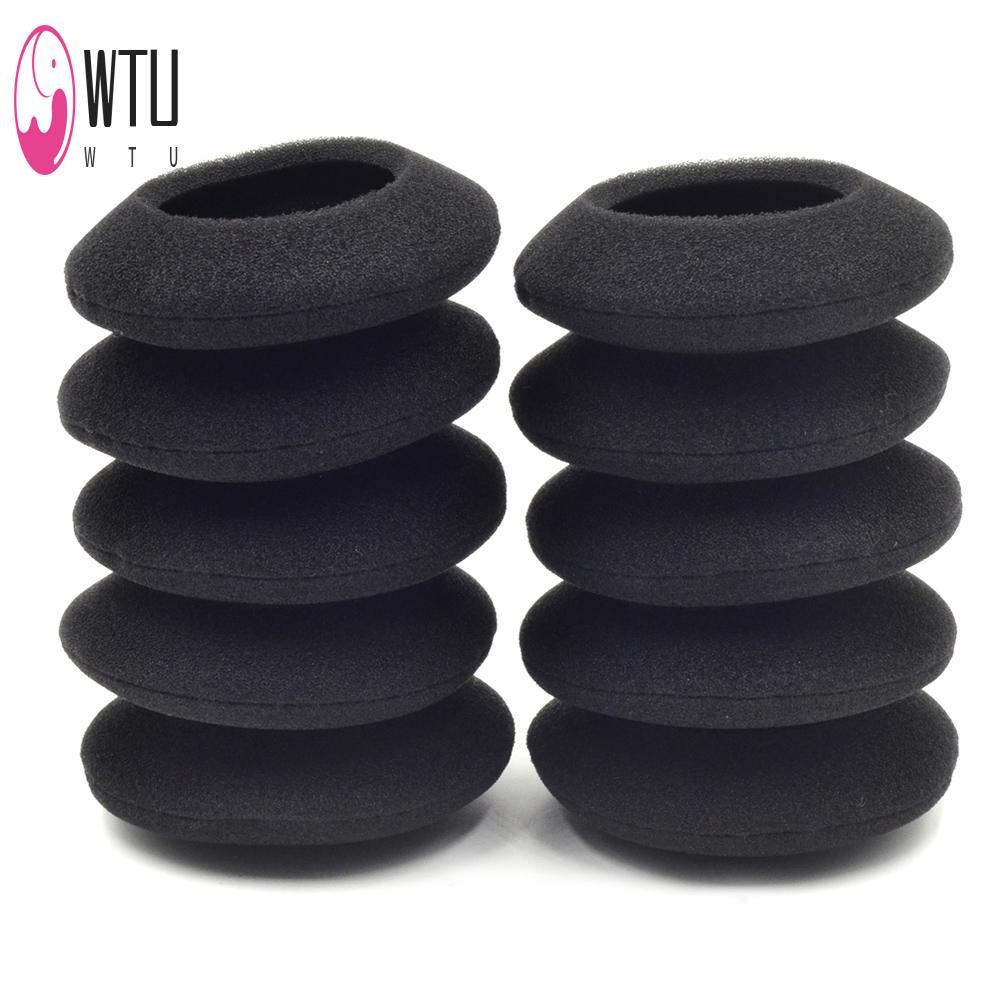 เบาะแผ่นรองหูฟังโฟม 5 คู่สําหรับชุดหูฟังหูฟัง USB PC ของ Logitech H330 H340