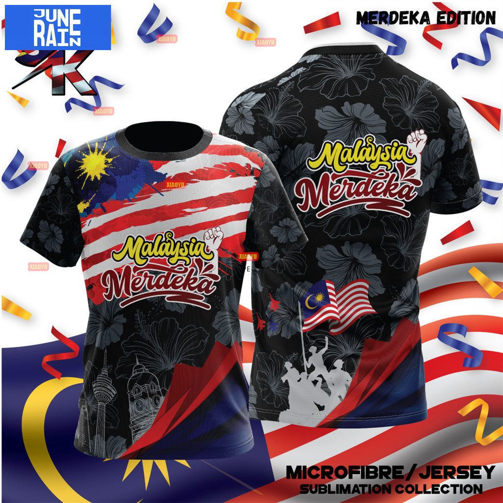1957 Merdeka เสื้อผ้า 2025 68th Jersey 2025 Merdeka 68 Family Day T เสื้อ Merdeka 68 รุ่นพิเศษใหม่อิ