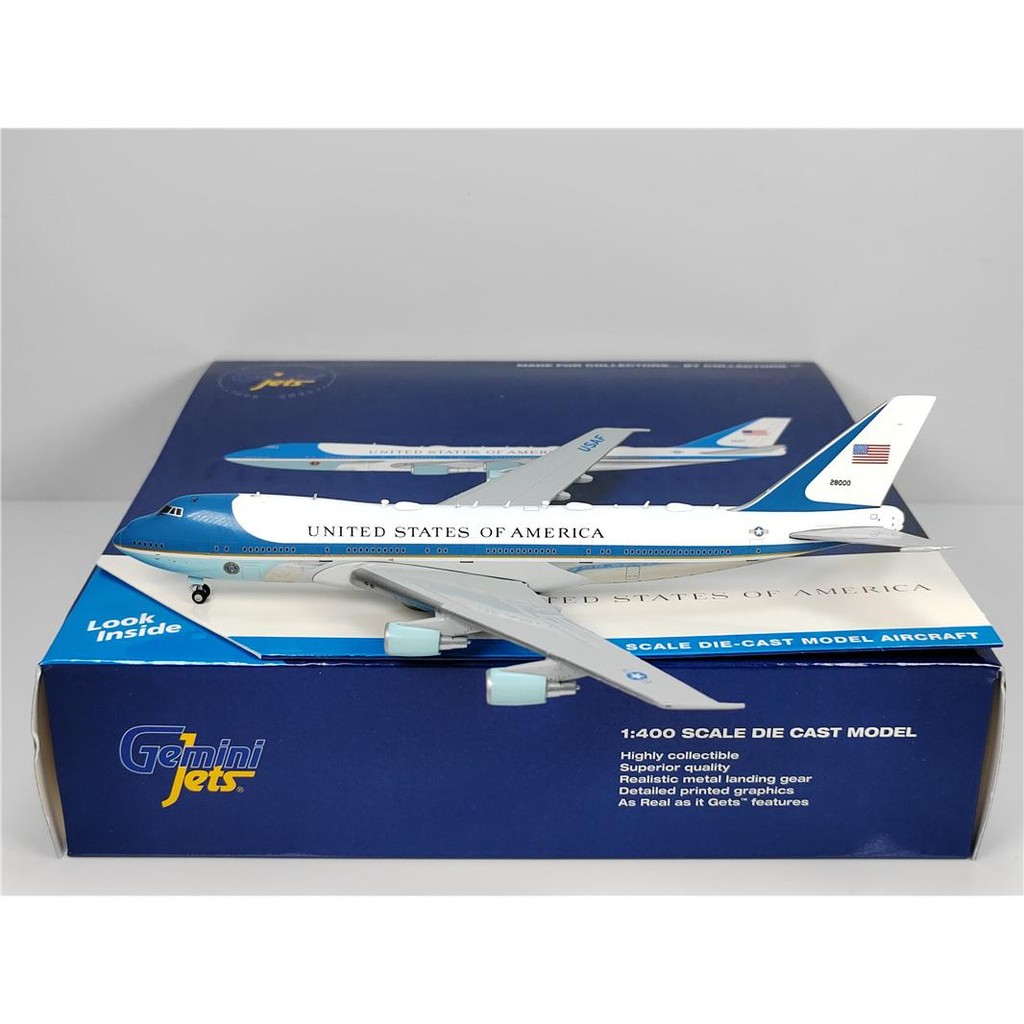 GeminiJets GJAFO2173 1: 400 US Air Force VC-25A 82-800 รุ่นโลหะผสม