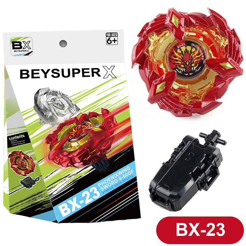 Beyblade X Series ของเล่นเด็ก BX-24 BX-26 BX-27 BX-23 Phoenix Battle Beyblade พร้อมกล่อง Launcher