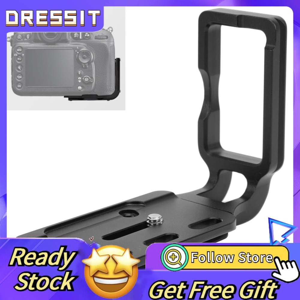 Dressit-th Dressit-th Quick Release L ประเภทแนวตั้งสำหรับ Nikon D800/D810 กล้องอุปกรณ์เสริมการถ่ายภา