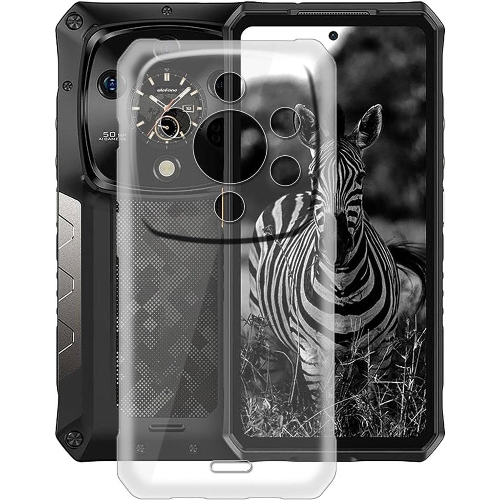 เคสโทรศัพท์สําหรับ Ulefone Armor 28 Ultra Thermal (6.67"), ฝาครอบซิลิโคนอ่อนนุ่ม TPU ใสบางเฉียบกันกร