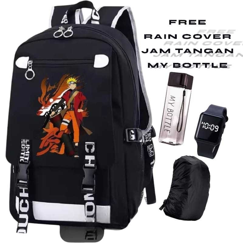 NDS - กระเป๋านักเรียนอนิเมะ Naruto Sri7 Jujutsu kaisen สําหรับเด็กชายและเด็กหญิงระดับประถมศึกษาและมั