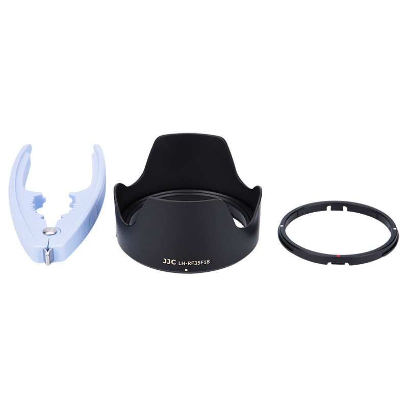 JJC ทางเลือก Canon EW-52 Hood เหมาะสําหรับ Canon RF 35 มม.F1.8 เลนส์ EOS RP R5 R6 อุปกรณ์เสริม RF35F