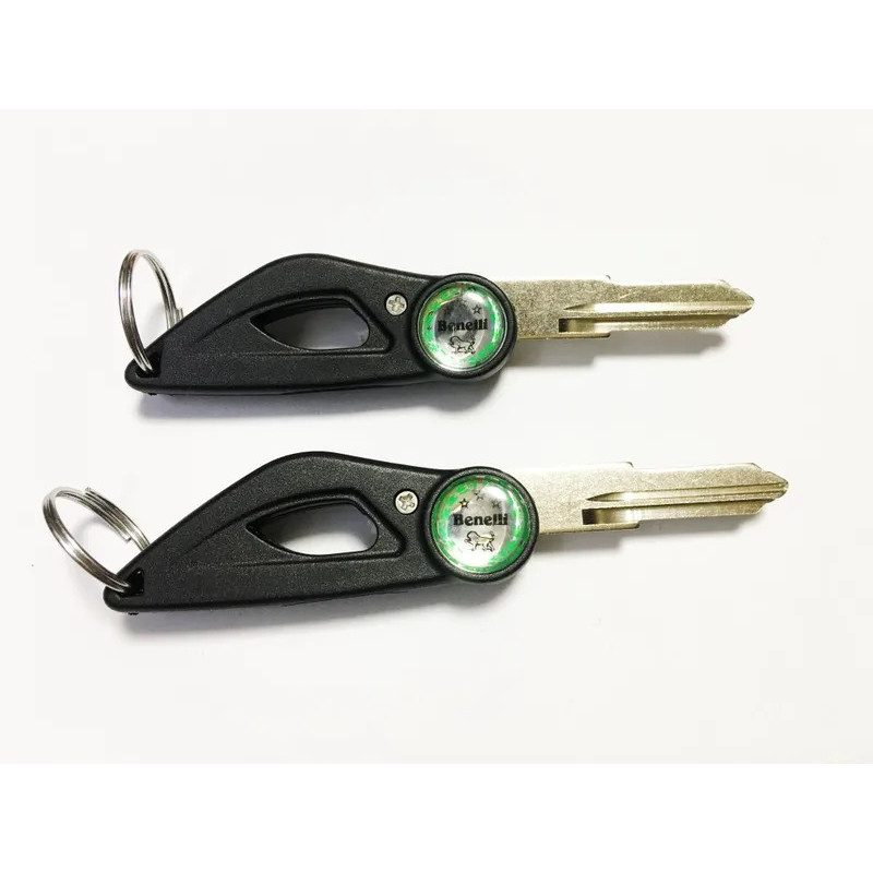 1 คู่พับกุญแจเปล่าสําหรับ BN600 TNT600 Stels600 BN600GT TNT600GT STELS600GT Keeway RK6 / BN TNT 600 