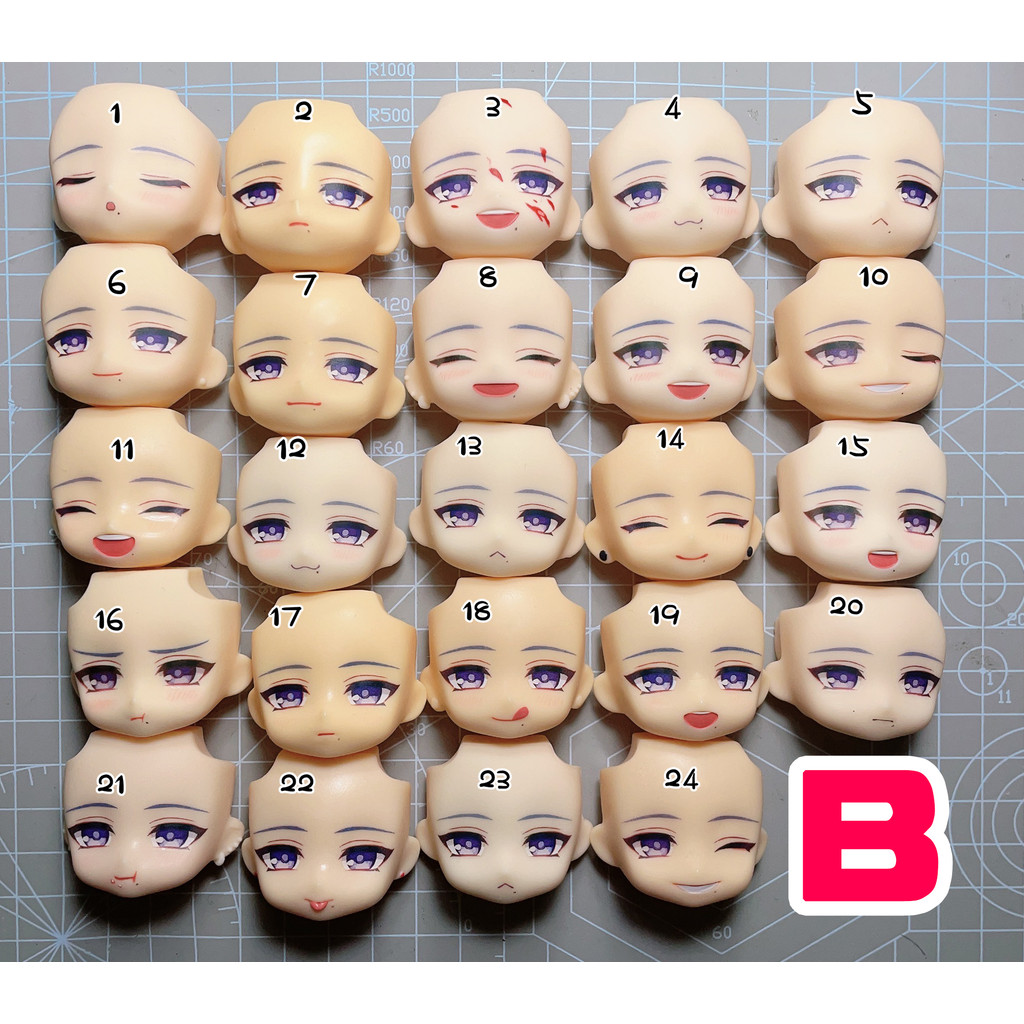 [Kamiri Ayato] Genshin Kamiri Ayato GSC Nendoroid Water Face OB11 Replacement Face