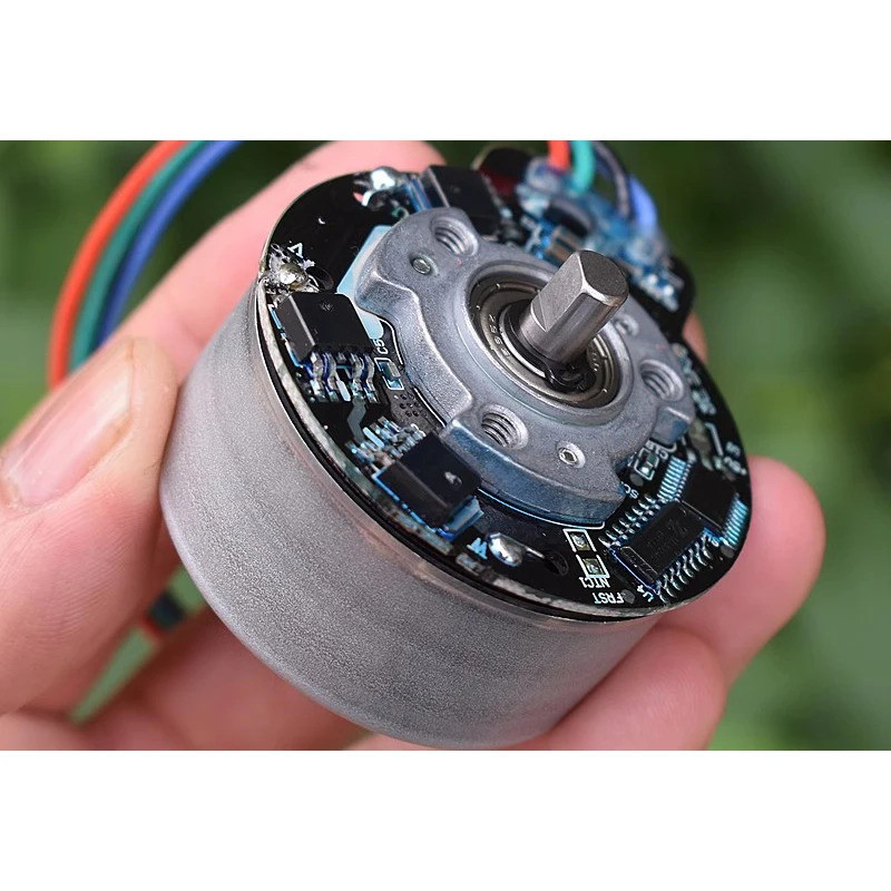 BL4525 DC16.8V 3750rpm โรเตอร์ด้านนอกแรงบิดสูง มอเตอร์ไร้แปรงถ่าน พร้อมบอร์ดไดรเวอร์