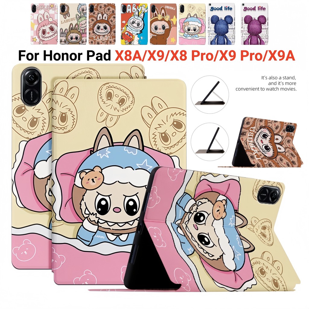 สําหรับ Honor Pad X9A X9 X8 Pro 11.5 นิ้ว 2025 2023 X8A 11.0ELN2-W29 W09 แฟชั่น BU-LA-LA คุณภาพสูง P