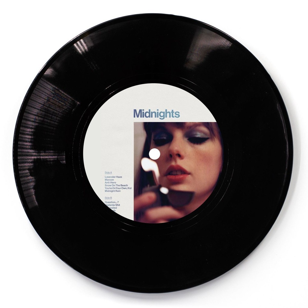 สติ๊กเกอร์ สติ๊กเกอร์ Taylor Swift Vinyl Record Decorative Mold 1989LP Red Red Waterproof Self-Adhes