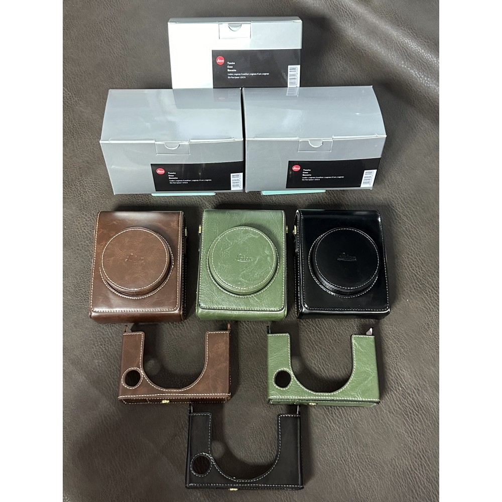 Leica leica Sofort 2 กระเป๋ากล้องป้องกันกรณี leica sofort2 Polaroid Body Half Case กระเป๋าหนัง