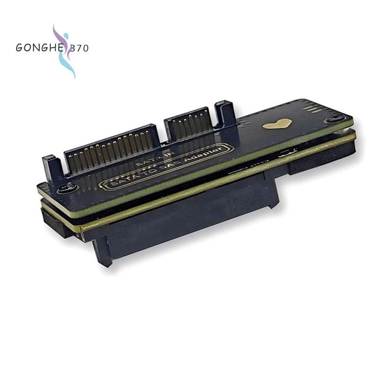 [gonghe370] ถึง SAS HDD อะแดปเตอร์การ์ด 6Gbps 3.0 22Pin ถึง SAS 29Pin การ์ดขยายสําหรับ SAS 2.5/3.5 น