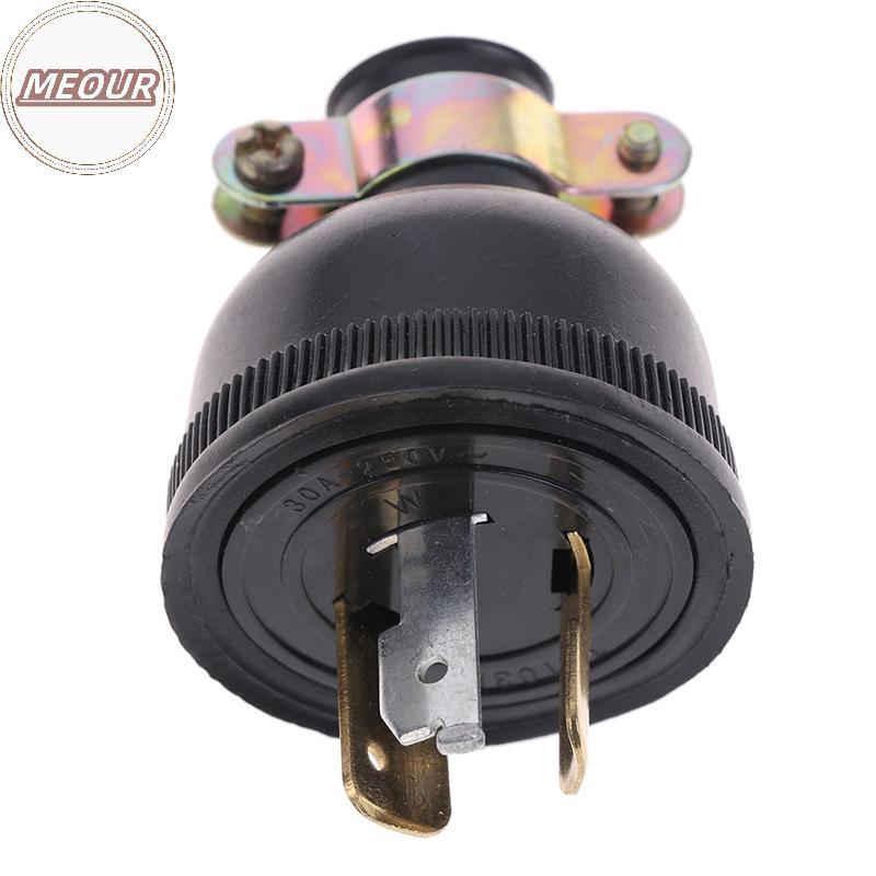 Meour 2.5KW ปลั๊กเครื่องกําเนิดไฟฟ้าปลั๊กป้องกันการหลวม 168f/170f ปลั๊กสามขั้ว GX160 VN