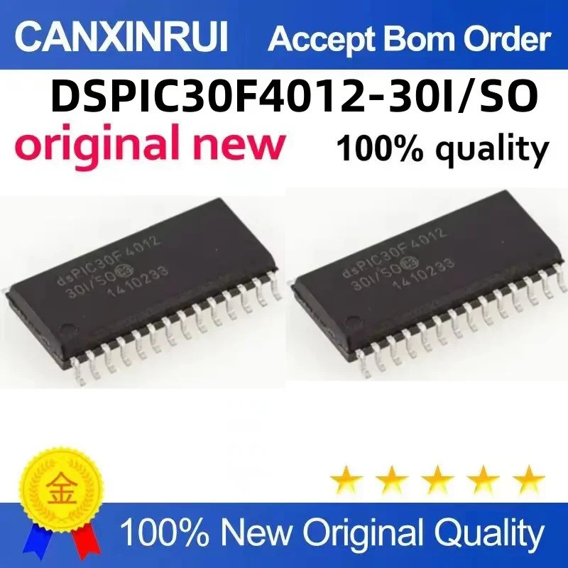 DSPIC30F4012 DPIC30F4012-30I/SO ชิปโปรเซสเซอร์และคอนโทรลเลอร์แบบฝัง