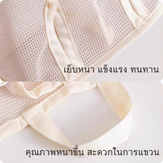 ที่เก็บถุงเท้าแบบแขวน ถุงตาข่ายติดผนัง ของใช้ในหอพัก ตาข่ายระบายอากาศ ติดผนัง ประหยัดพื้นที่