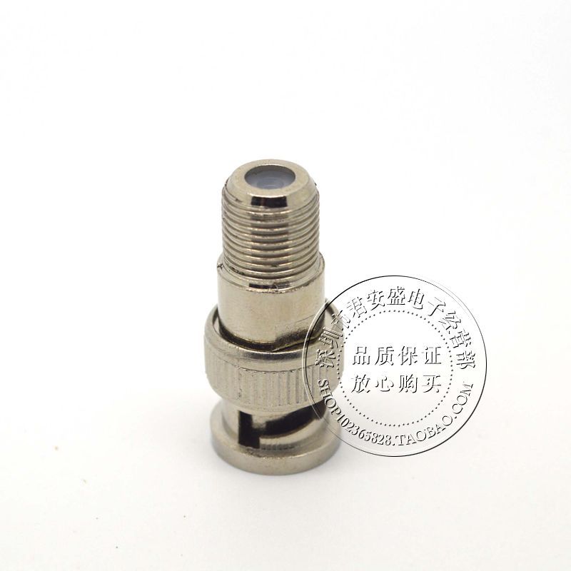 BNC หัว F หัวหญิงอุปกรณ์เสริมการตรวจสอบ BNC Connector BNC ปลั๊ก Self-กระชับเกลียว F หัว BNC ชาย FF ห