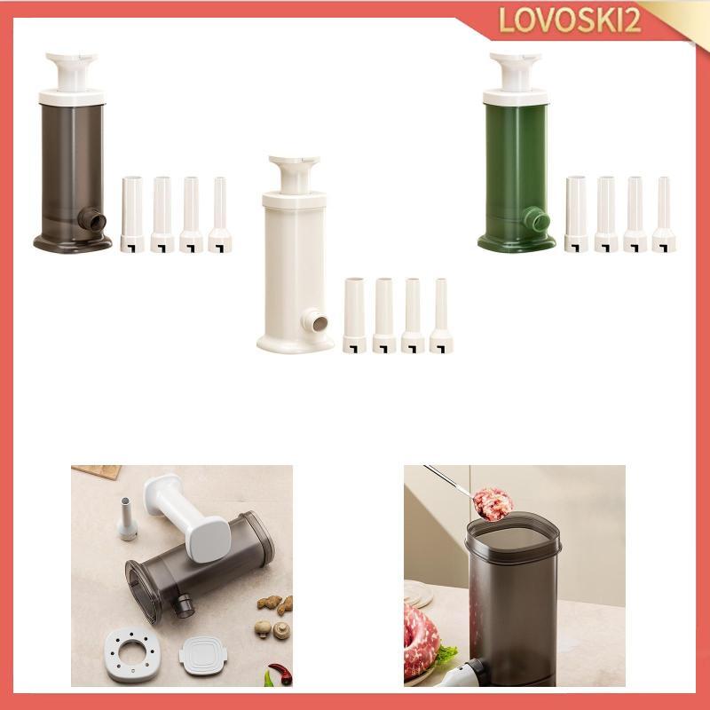 [Lovoski2] Sausage Stuffer Maker ไส้กรอกทําเครื่องมือมือพกพา Fast Sausage