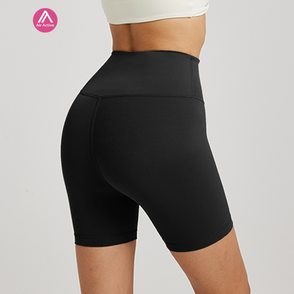 AirActive กางเกงออกกำลังกาย FlexLite Shorts เอวสูง สัมผัสเบาสบาย ทรงสามส่วน ยกสะโพกสวย สวมใส่สบายไร้รอยต่อ - รูปที่ 5