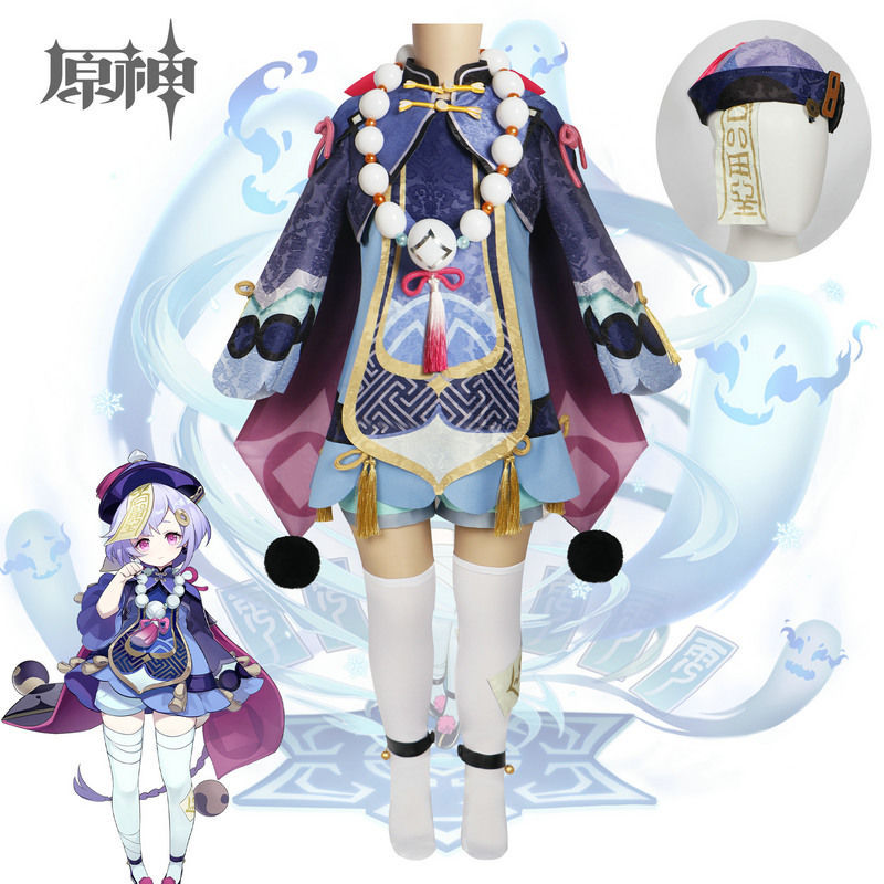 ชุดคอสเพลย์ Qiyuanshen & Zombie สไตล์ Lolita นักเรียน สำหรับเด็กและหญิง