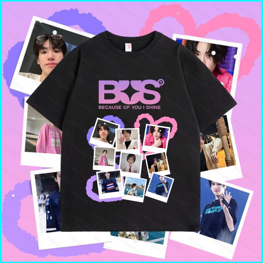 เสื้อยืด BH2 BUS แขนสั้นสำหรับเธอดูมีความโดดเด่น Copper AA Jung Pem Jinwook