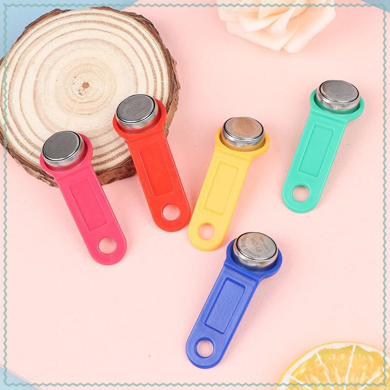 ชม.สนคอป นข์ทอนนเดิม 1พีซี พลาสติกเขียนใหม่ได้RFID Touch Memory Key TM Card iButton Copy Card ซาวน่า