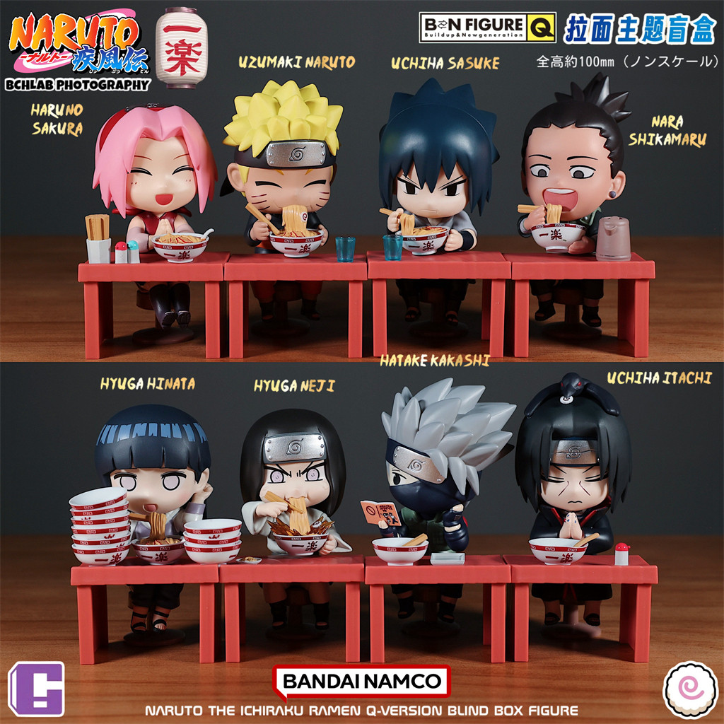 ของแท้ TOPTOY Naruto Mystery Box Ramen Theme Series อินเทรนด์เล่น Naruto Sasuke ตกแต่งของขวัญ