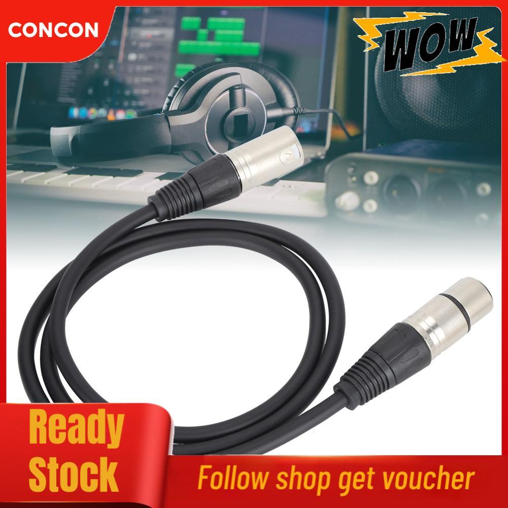 Concon Ciciglow Studio Recording Microphone Cable XLR Male to Female for Live Sound (2 ม. / 6.56 ฟุต