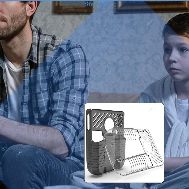 Steady เกมคอนโซลฝาครอบ SHELL Case Protector สําหรับ RG406V เคสกันกระแทกยืดหยุ่นผิวระบายอากาศ H