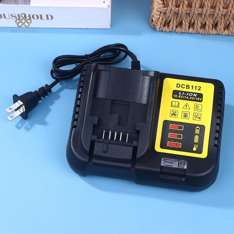 HELINYUE เครื่องมือไฟฟ้าอุปกรณ์เสริมสําหรับ 18V 20V DCB120 DCB140 DCB183 DCB206 DCB609 Charger DCB11