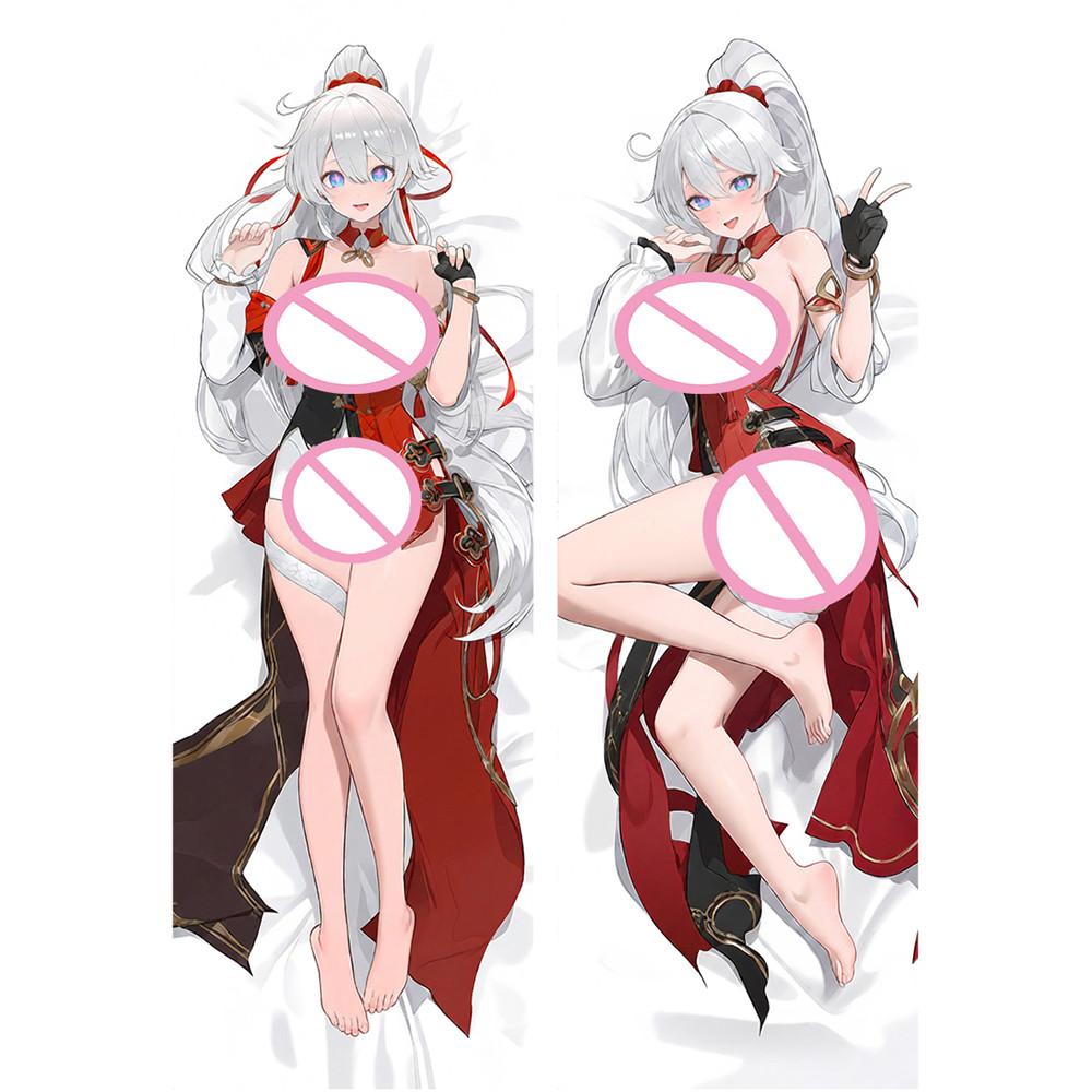 King Dakimakura Kiana Kaslana จาก Honkai Impact 3 วัสดุ Peachskin ใช้เป็นของตกแต่งหรือ cosplay