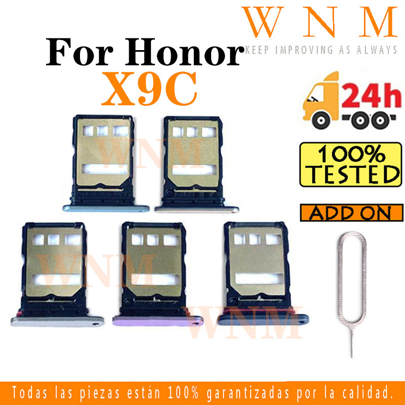 สําหรับ Honor X9C 5G BRP-NX1 ถาดซิมซิมการ์ดช่องใส่การ์ด SD Reader อะแดปเตอร์เปลี่ยน