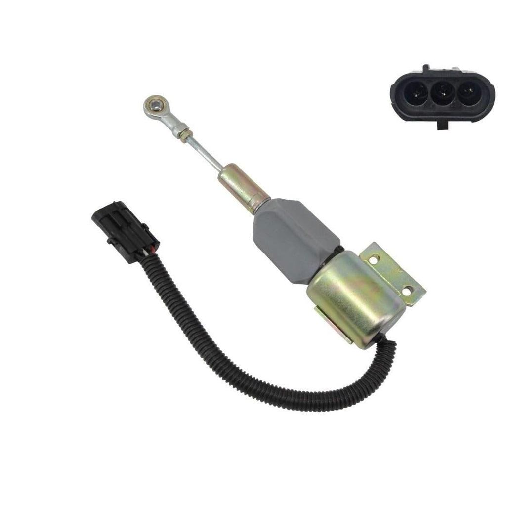 ชิ้นส่วนอะไหล่สําหรับการใช้ปิดหยุดโซลินอยด์สําหรับเครื่องยนต์ Cummins 5.9L 6BT 3931590 3932530 Mod-F