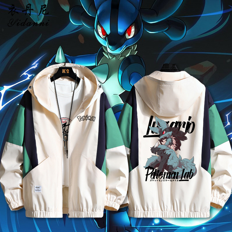 【พร้อมส่ง】pokémon jacket gengar pokemon greninja blokees pokemon เสื้อแจ็กเก็ต แขนยาว