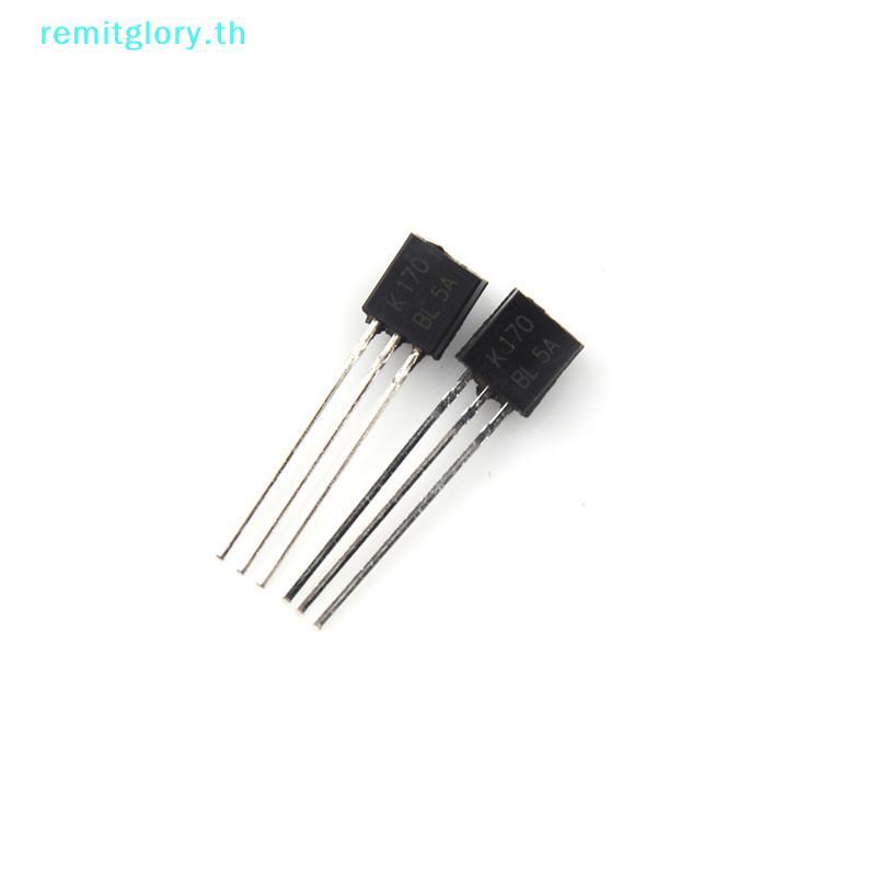 Remitglory 5 ชิ้น 2SK170-BL K170BL 2SK170 3 Pins DIP Original TOSHIBA FET TH