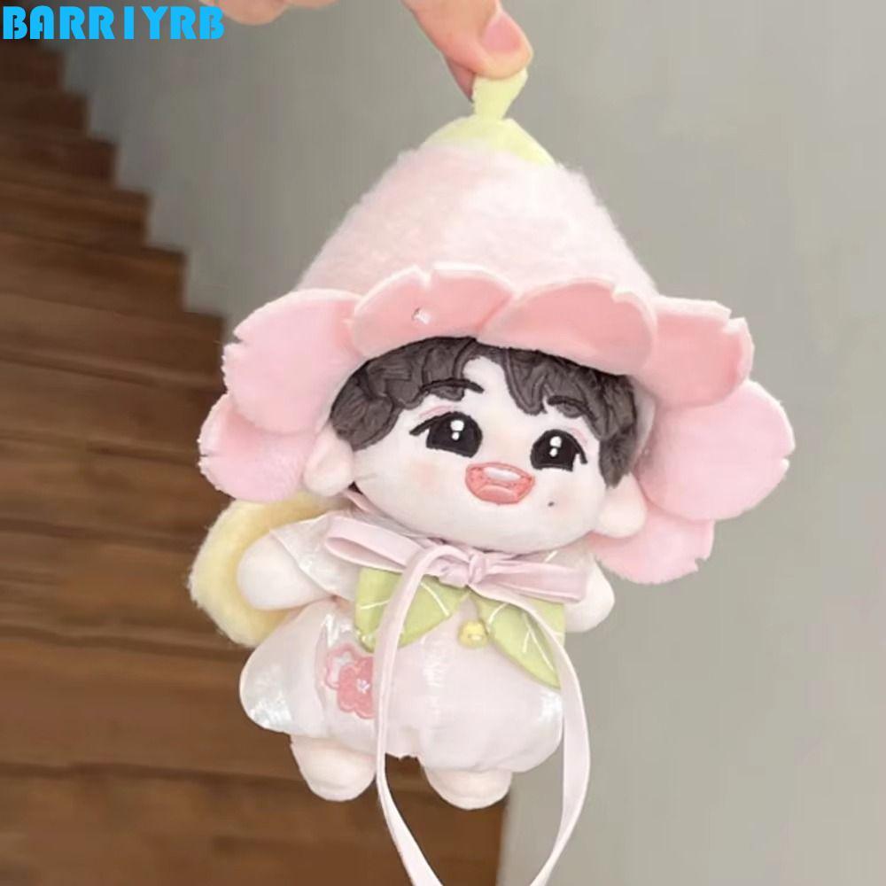 BARR1YRB Cotton Dolls Clothes Set, Cartoon Sakura Style 10/20cm Cotton Doll Clothes, Doll Cross-Dres