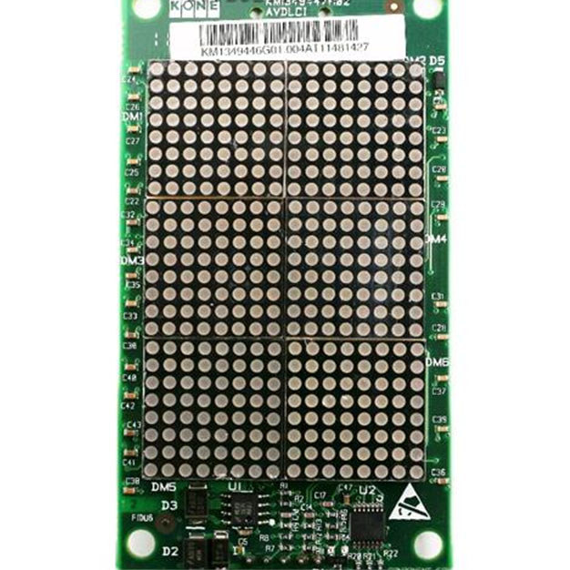 Tongli บอร์ดแสดงผลคอลด้านนอกลิฟต์ KM1349446G01/G21 บอร์ดแสดงผลเมทริกซ์ Dot KM853320G03/G04