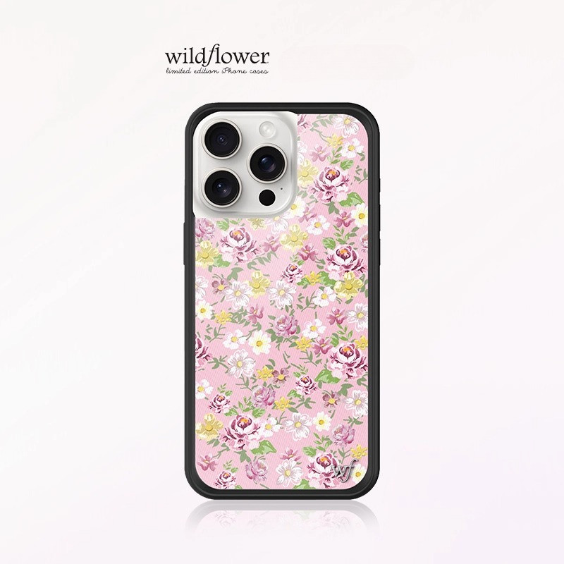 ดอกไม้ป่าเดซี่Lynเคสโทรศัพท์สําหรับiPhone 12 13 14 15 16 Pro Max 14 15 16 PlusซิลิโคนAnti-Fallingกัน