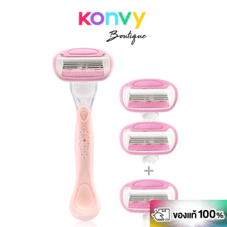Oni 4 Blades Smooth Razor โอนิ มีดโกนขนและใบมีดสำหรับผู้หญิง.