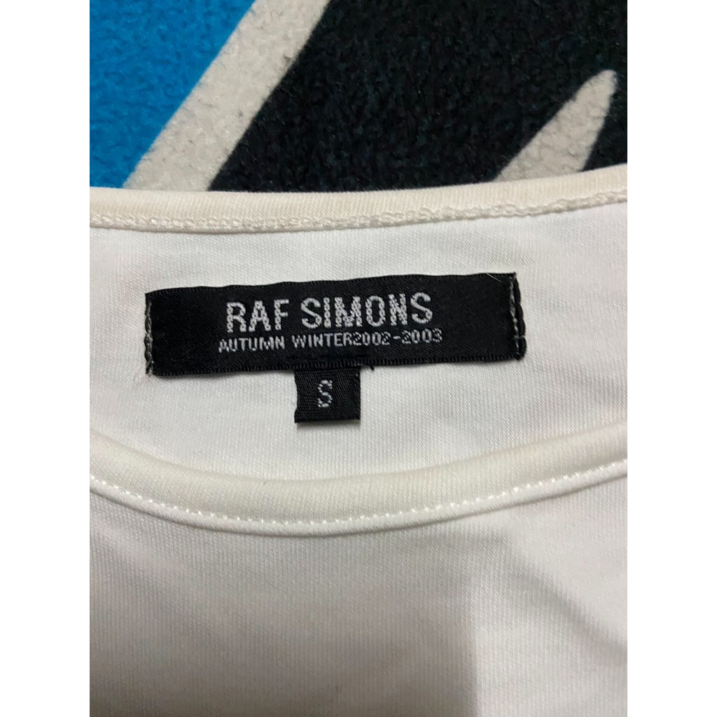 Raf simons 03aw sleep เสื้อยืดแขนสั้น