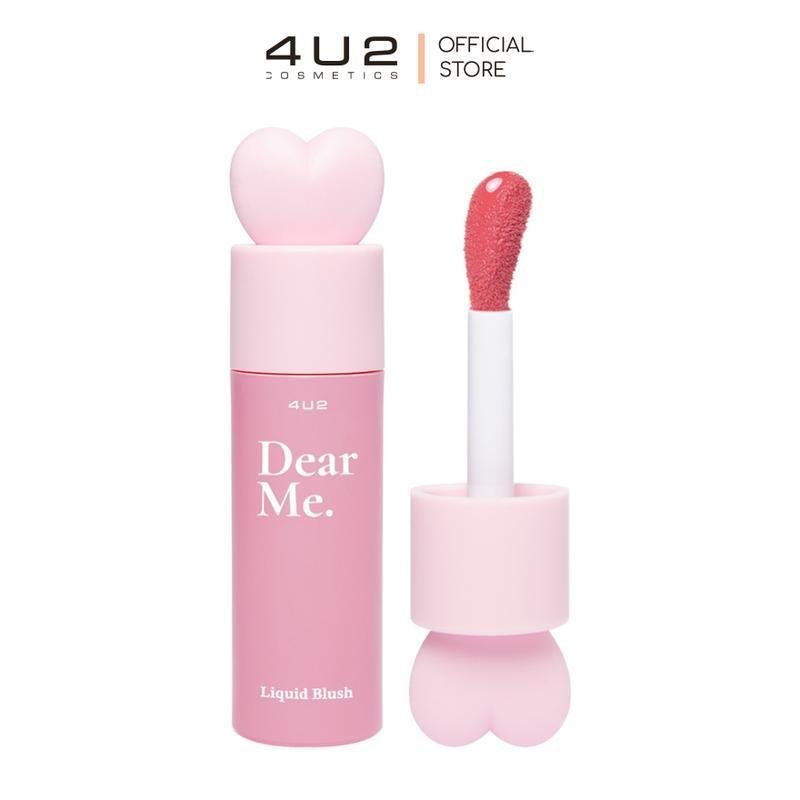 บลัชออนเนื้อน้ำ 4U2 DEAR ME LIQUID BLUSH - บลัชออนเนื้อน้ำ บลัชหูกระต่าย 4u2 blush บลัชกระต่าย บลัช4