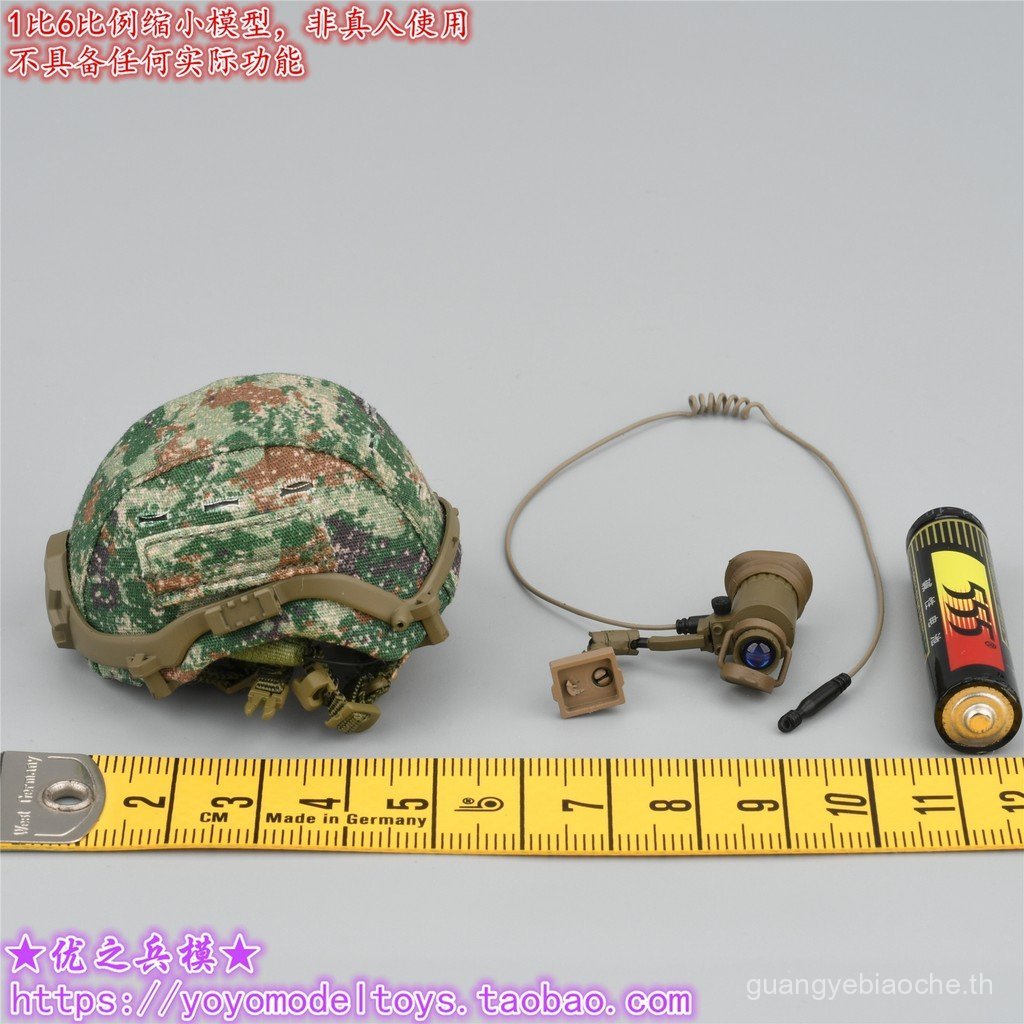 SoldierStory 1/6 Scale SS 133 134 หมวกกันน็อค Airborne PLA และ Night Vision รุ่น DHEC