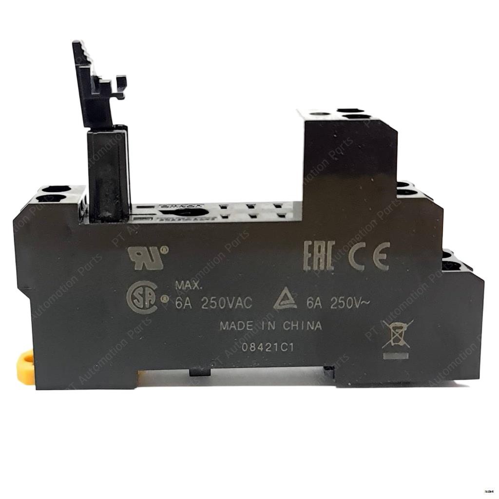 ร้านใน กทม จัดส่งจากกรุงเทพOMRON P2RFZ-05-E P2RFZ-08-E Socket Relay 6A 10A 250VAC ซ็อกเก็ต รีเลย์G2R