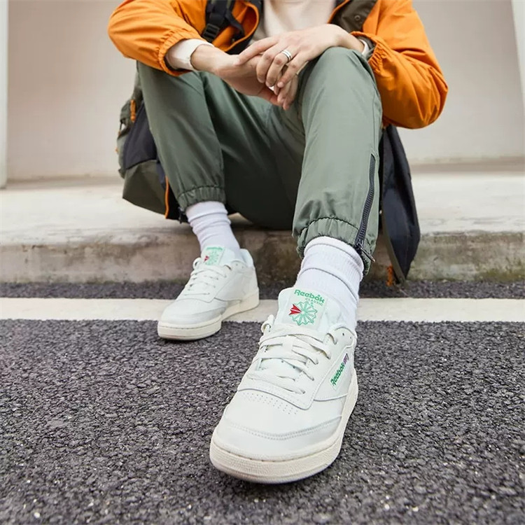 Reebok Club C 85 Reebok Retro Casual รองเท้าผ้าใบ GX3680/GX3681/GX3683/GX3686