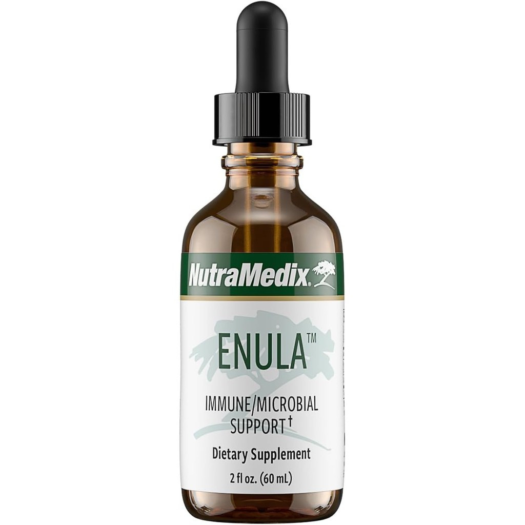 NutraMedix Enula Liquid Drops for  & Immune Support - Elecampane Root & Jalap Root Extract to Promot