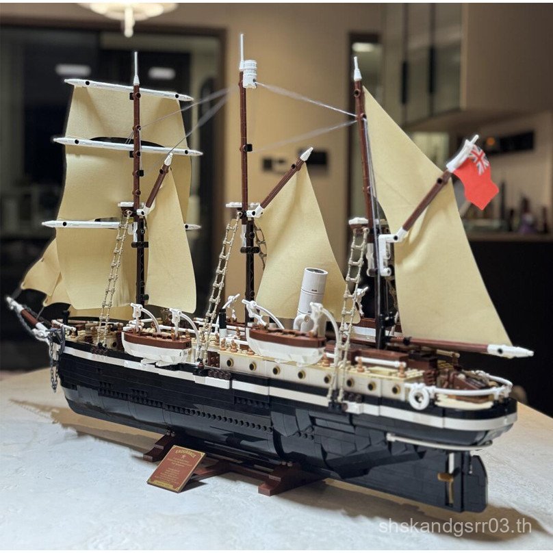 เรือประกอบเข้ากันได้ Lego 10335 Adventure Toy Series No. ICONS Rennin Building Blocks